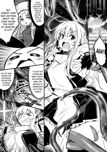 Shokushu Seibutsu ni Toro Toro ni Kaihatsusareteshimai, Futatabi Mizukara Shokushu o Mukaeire Katsuboshiteita Kairaku o Rannoshichau Bokensha Chan manga cover