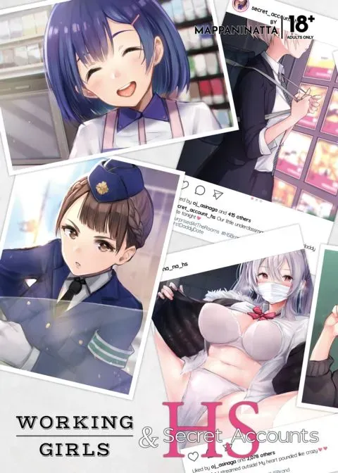 Working Girls & HS Secret Accounts manga cover