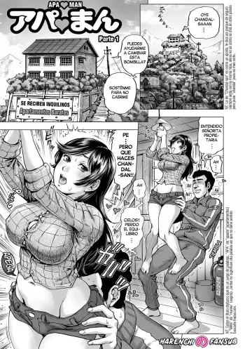 [keso] Apa♥Man - Parte 1 (Hataraku Sukebe Onee-san) [Spanish] [Harenchi no Fansub] [Decensored] [Digital] manga cover