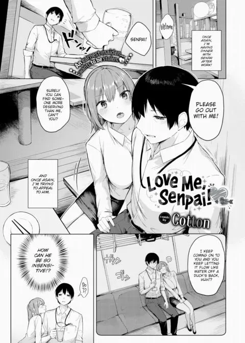 Love Me, Senpai! manga cover