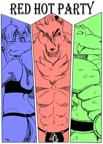 Red Hot Party 4 manga cover