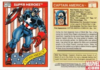 Marvel Universe I Cards manga cover