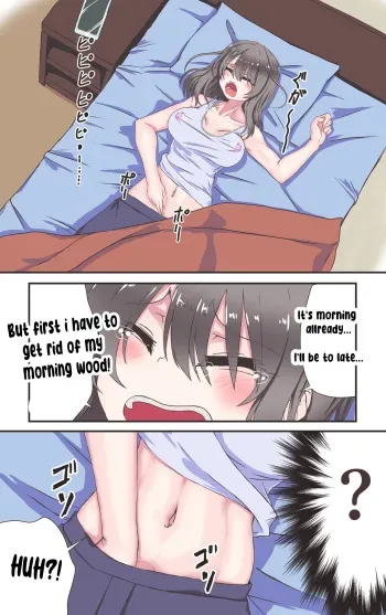 TS Musume ga Futanari no Seishori Onaho ni naru Sekai manga cover