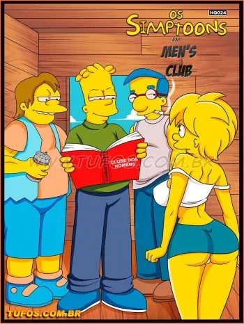 The Simpsons 24 – Men’s Club manga cover