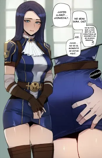 [ratatatat74] 02/2022 reward - Caitlyn (League of Legends) [Spansih] manga cover