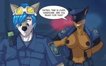 [dksk30] Furry Patrol manga cover