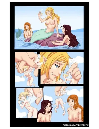 [Nyte] Tinkerbell in Mermaid Lagoon (Peter Pan) manga cover