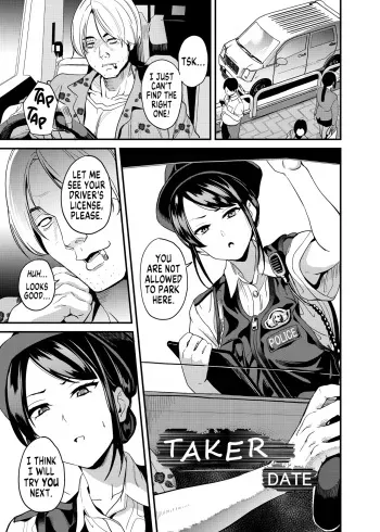 Taker manga cover