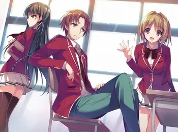 [PixTargo] Youkoso Jitsuryoku Shijou Shugi no Kyoushitsu e - Clean LN Color - Y1&Y2 Digital - Chinese Edition manga cover