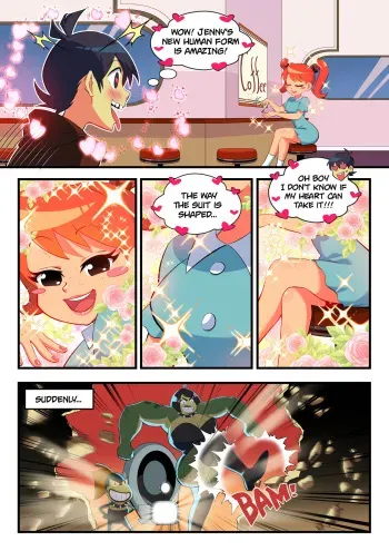 My Life As A Teenage Robot manga cover