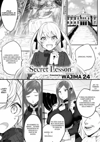 [Wajima24] Secret Lesson (2D Comic Magazine Mesugaki vs Yasashii Onee-san Vol. 2) [Spanish] [B.M.] [Digital] manga cover