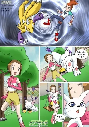 [Palcomix] Curiosity (Digimon) [Spanish] manga cover