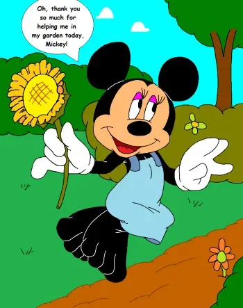 Mickey & Minnie - Ripped Pants manga cover