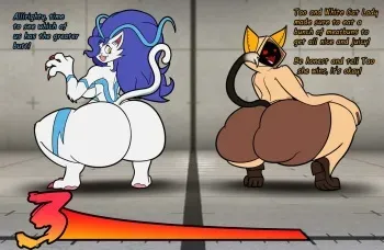 [ItsYikesAgainSorry] Felicia and Taokaka's Hyper Combo Finish! manga cover