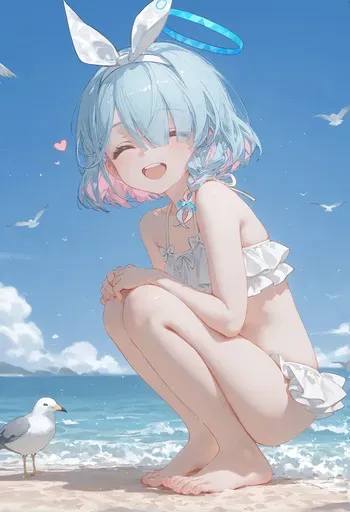arona plana[AI Generated] manga cover