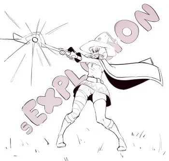 [Liuskin] SEXPLOOOOSION (Konosuba) manga cover