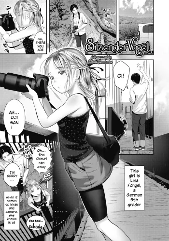Sitzender Vogel manga cover