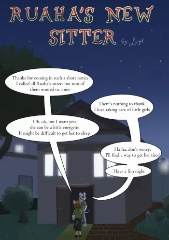 [liryal] Ruaha's New Sitter manga cover