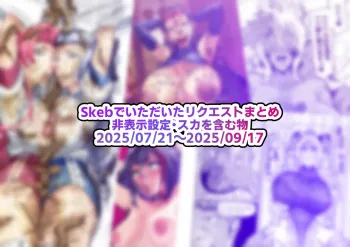 Summary of requests received via Skeb manga cover