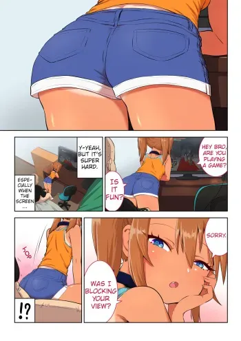 [Ebisujima Misato] Gēmu shi tetara on'nanoko ga mata no ma ni suwatte kita | When I was playing a game, a girl sat between my crotch [English] [kaisy] manga cover