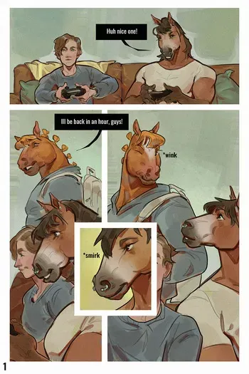 [Selezneva] Sculpting A Stallion manga cover
