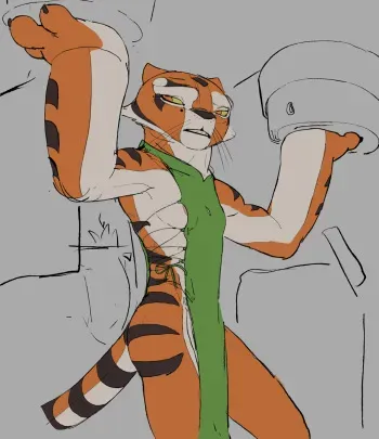 [Matchattea] Tigress Deliveries (Kung Fu Panda) manga cover