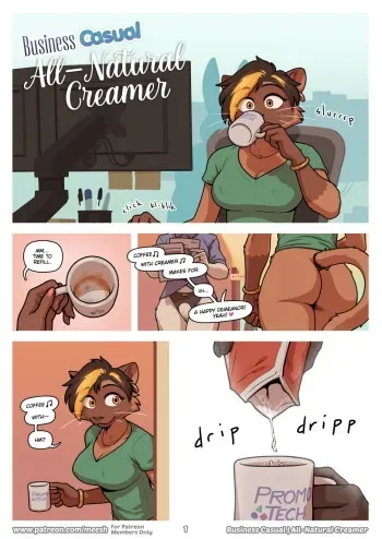 Business Casual: All-Natural Creamer manga cover