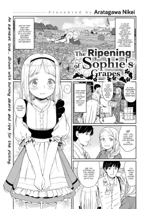 The Ripening of Sophie's Grapes manga cover