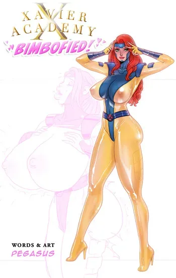 [Pegasus] X-Academy Bimbofied - Jean Grey manga cover