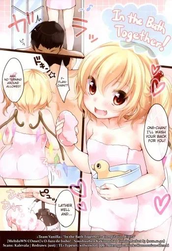 (C83) [MeltdoWN COmet (Yukiu Con)] Ofuro de Issho! - Soushuuhen Kakioroshi | In the Bath Together! - Compilation Extra (Touhou Project) [English] =TV= manga cover