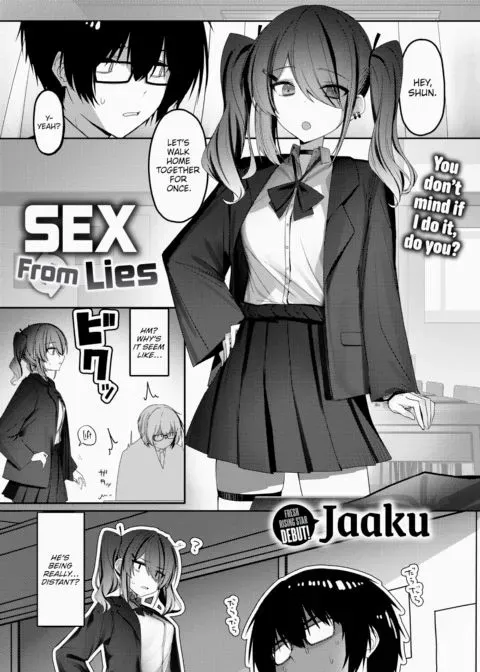 Sex From Lies manga cover