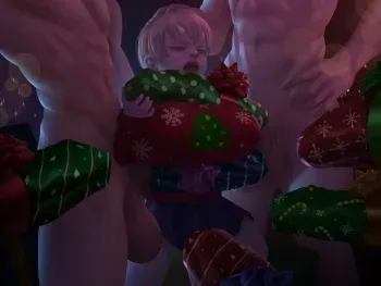 [Tilted Loli] Honey's Little Christmas Gifts manga cover