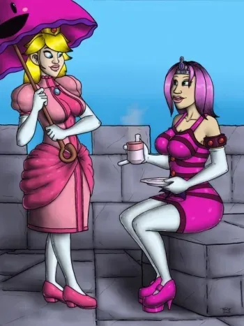 [thebadgergrymm] Afternoon Tea (Super Mario Bros.) manga cover