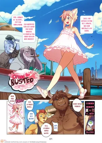 [Chinpo&Powfooo] Cross Busted [korean] manga cover