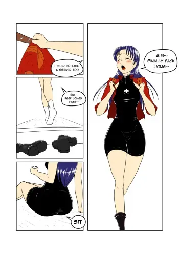 [TechniMIND] Misato CV (Neon Genesis Evangelion) manga cover