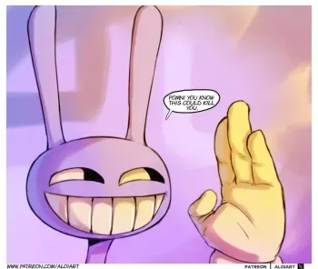 [ALOI] Pomni got confused (The Amazing Digital Circus) manga cover