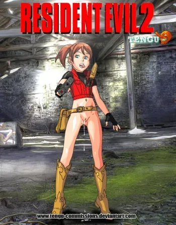 Claire Redfield (Resident Evil 2) manga cover