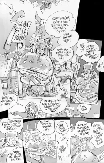 [Mamabliss] Burger Story manga cover
