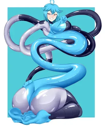 Elastic/Rubber/Stretchy Girls Volume 2 manga cover