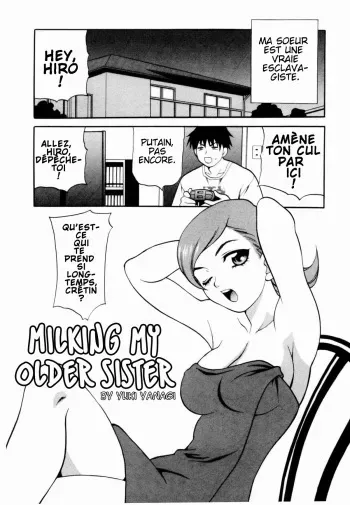 [Yukiyanagi] Milking My Old Sister [French] manga cover