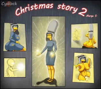 [Cydlock] Christmas Story 2nd version (The Simpsons) manga cover
