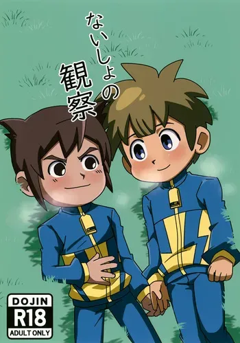 (ShotaFes 18) [Inu no Kotekitai (Chi-tama)] Naisho no Kansatsu (Inazuma Eleven) manga cover
