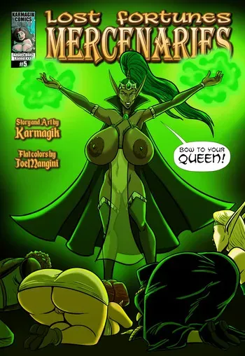 [Karmagik] Lost Fortunes Mercenaries #5 manga cover