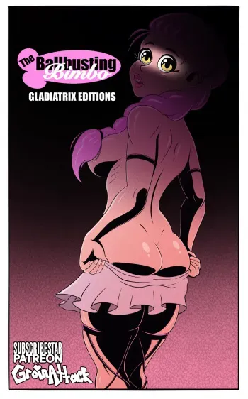 Ballbusting Bimbo Gladiatrix manga cover