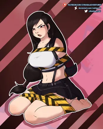 [rodrigotfa] 5. Bonus Set / 35. Bonus set - Tifa Lockhart manga cover