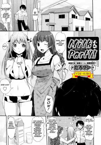[Taropun] Milk Party! (COMIC Aun 2010-06) [German] [VDE-Subs] [Decensored] manga cover