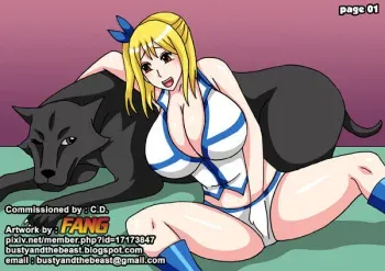 [BEASTMASTER] Busty and the Beast Lucy Heartfilia (Fairy Tail) manga cover