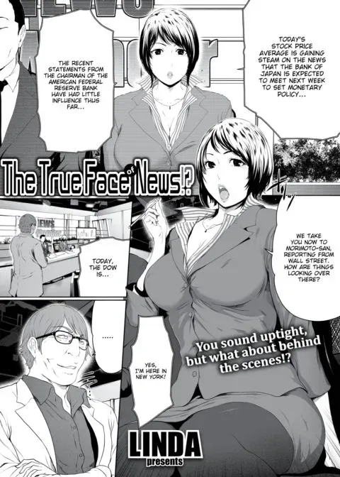 The True Face of News!? manga cover