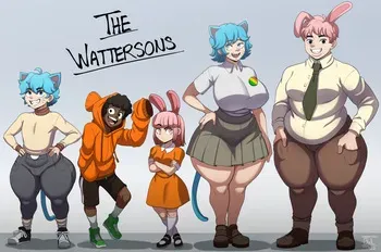 [BlackWhiplash] The Amazing World of Gumball manga cover