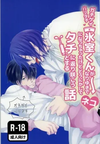 (C86) [Kimikoi (Akari)] Gachigay Baritachi Himuro-kun ga Nariyuki de Neko ni Nacchatta kedo Dou ni ka Shite Tachi ni Kaerizakou to Suru Hanashi (Kuroko no Basuke) manga cover